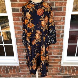 ASOS Floral A-Line Dress